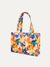 Waterproof Dog Walker's Tote - Sunset Floral Splash